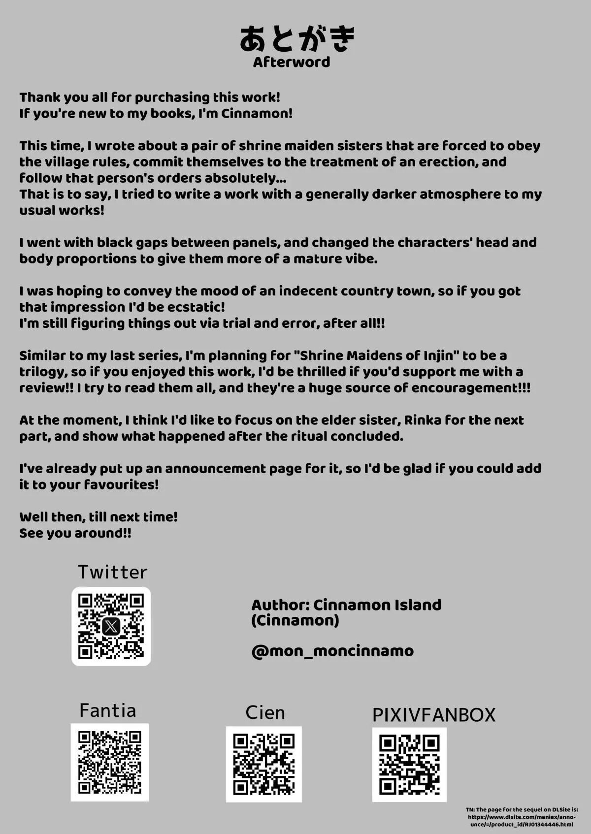 Shrine Maidens Of Injin: Mating Ritual With 2 Busty Miko Sisters, Locked In The Lust God's Shrine! Chapter 1000 Page 57